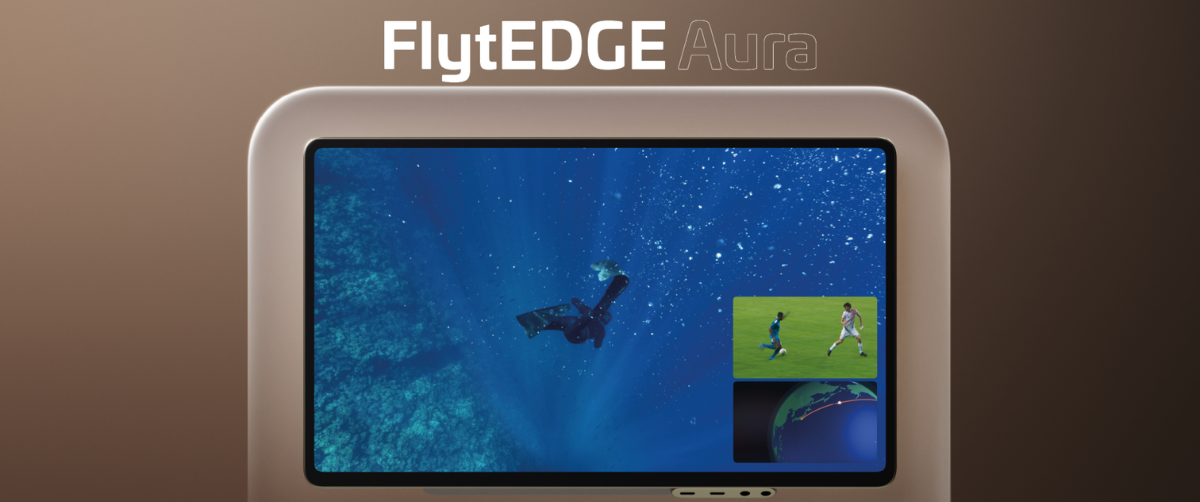 FlyEDGE Aura: novo sistema de entretenimento de bordo 4K - Imagem do artigo