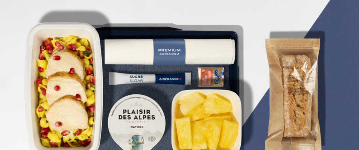 Air France Premium Economy ganha novo serviço gastronômico - Imagem do artigo