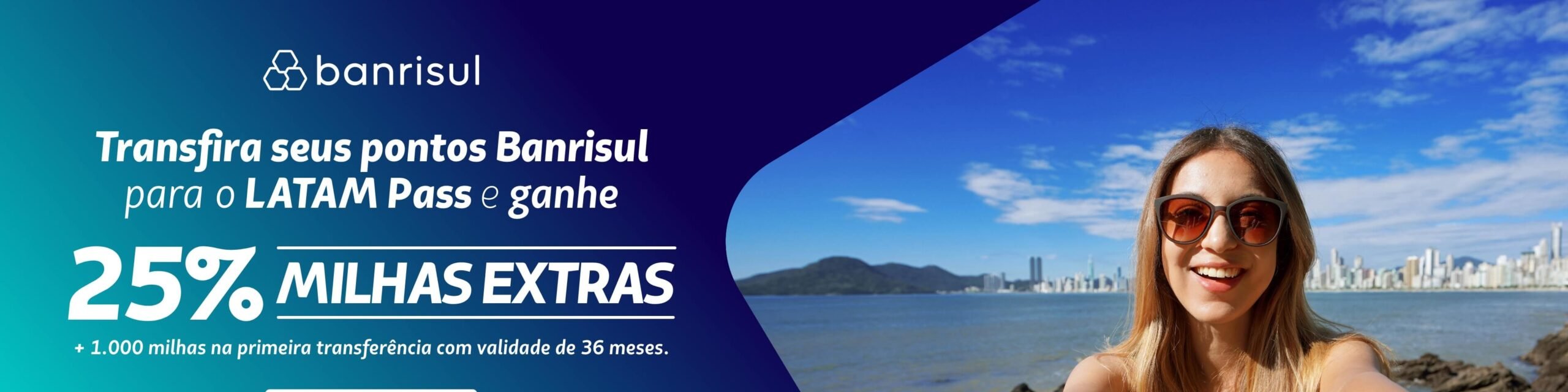 LATAM Pass dá 25% de bônus em pontos Banrisul - Imagem do artigo original