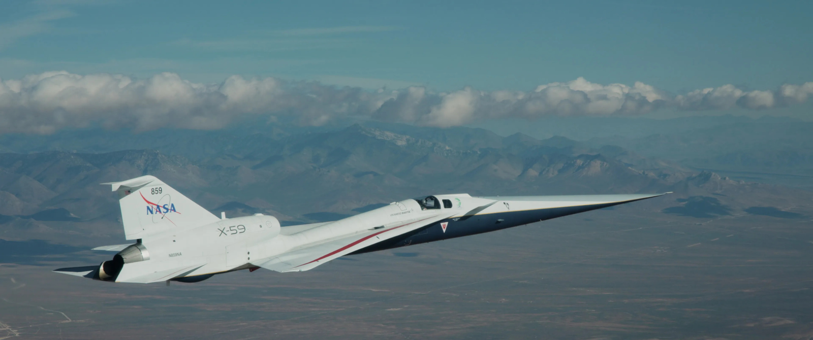 X-59: NASA acelera testes do avião supersônico silencioso - Imagem do artigo