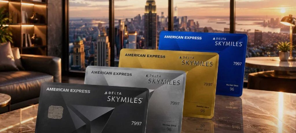Cartões Delta SkyMiles estreiam benefícios e novo design - Imagem do artigo