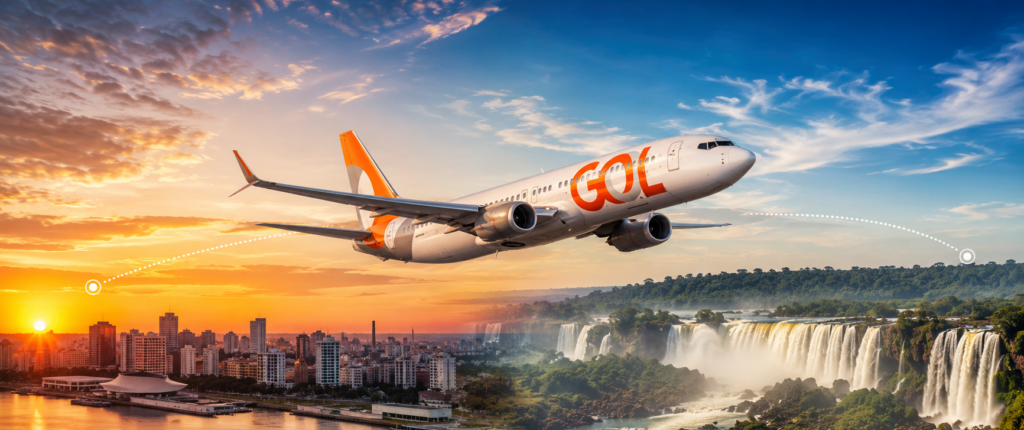 Voos diretos Porto Alegre–Foz do Iguaçu começam em julho - Imagem do artigo