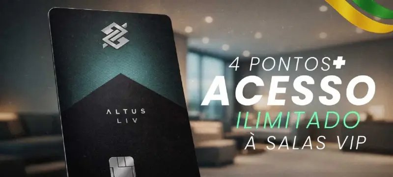 BB Altus Liv Visa Infinite estreia com 4 pontos por dólar - Imagem do artigo