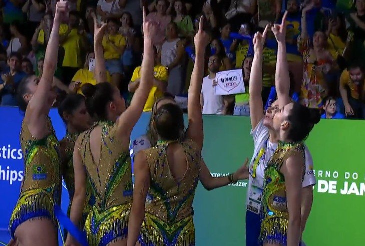 Brasil garante prata histórica no Mundial de Ginástica Rítmica - Imagem do artigo original