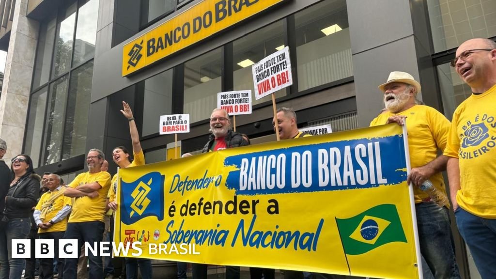 Tirar dinheiro do Banco do Brasil? Como os grupos de WhatsApp acreditaram em falência por conta de sanções dos EUA – BBC News Brasil - Imagem do artigo original