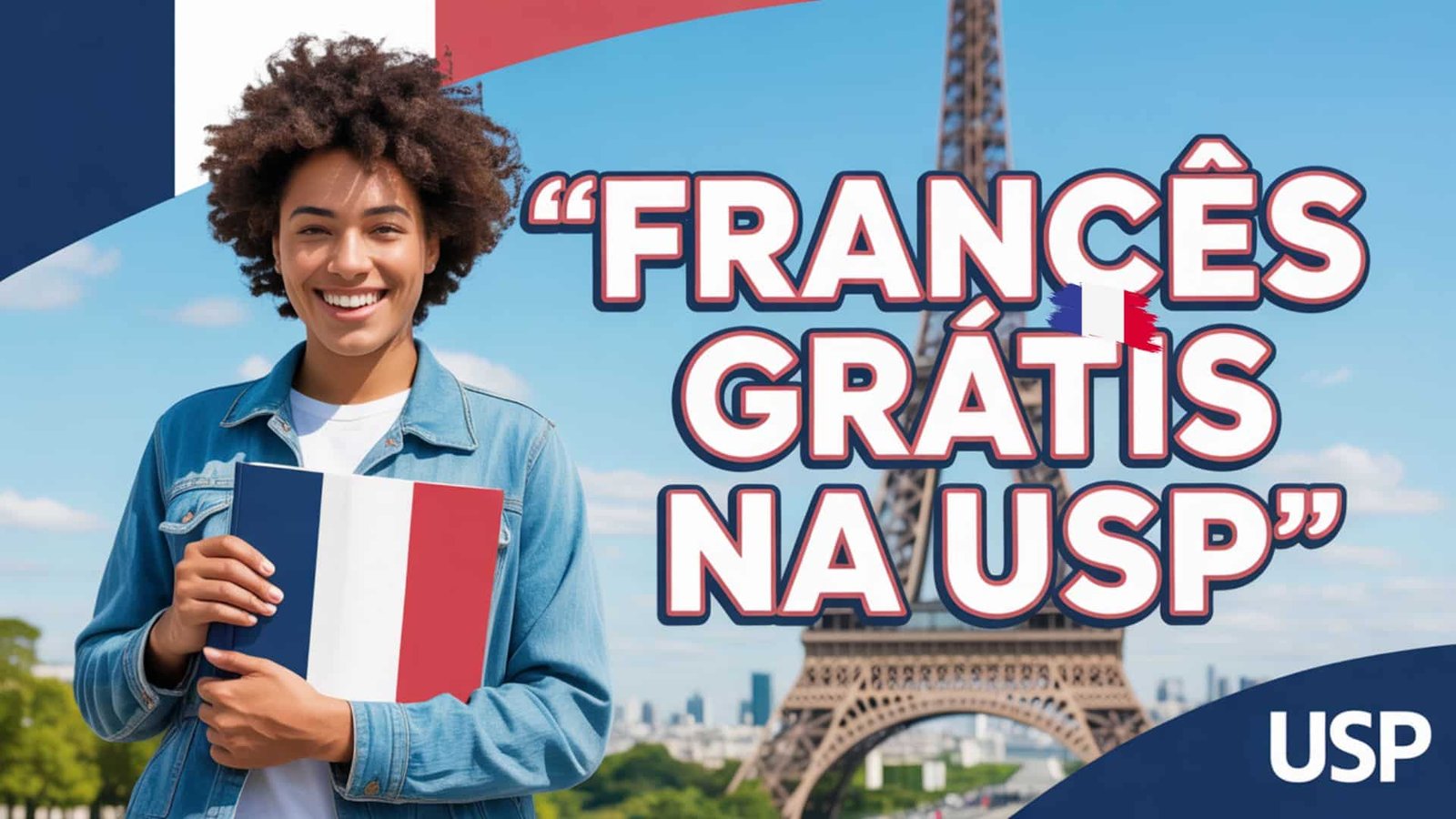 USP abre inscrições para curso online e gratuito de francês para iniciantes - Imagem do artigo original