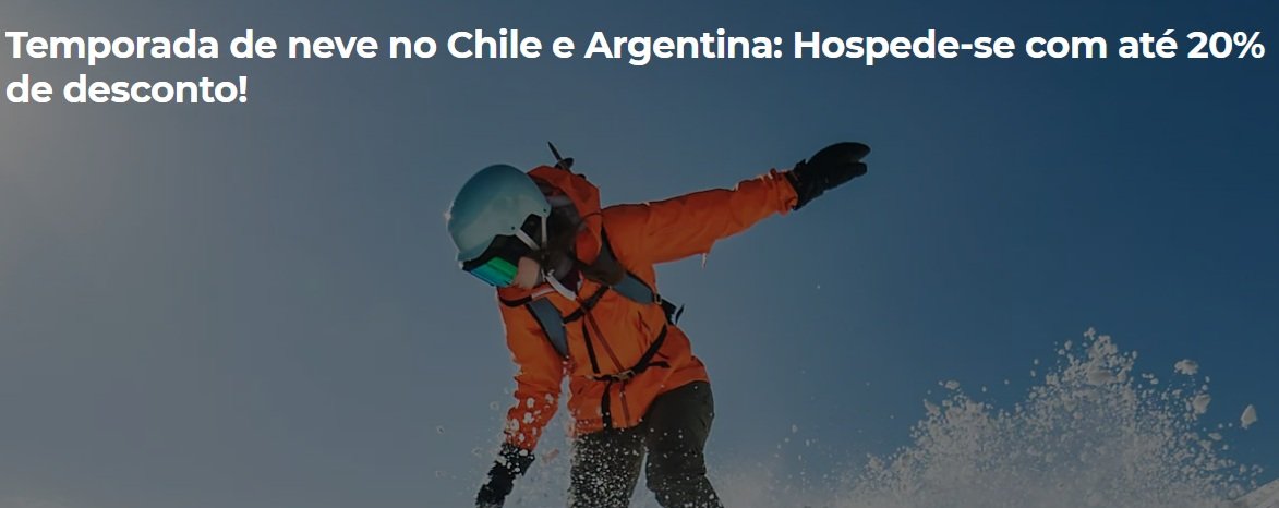 Descontos de até 20% na temporada de neve Chile e Argentina - Imagem do artigo