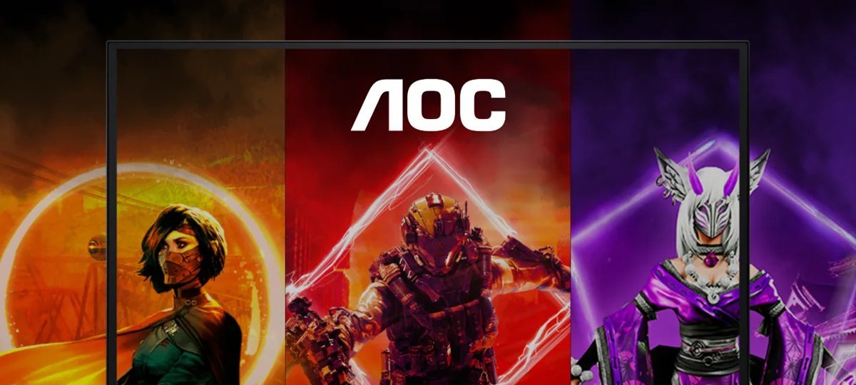 Monitor gamer AOC: guia de modelos com 100 a 360 Hz - Imagem do artigo