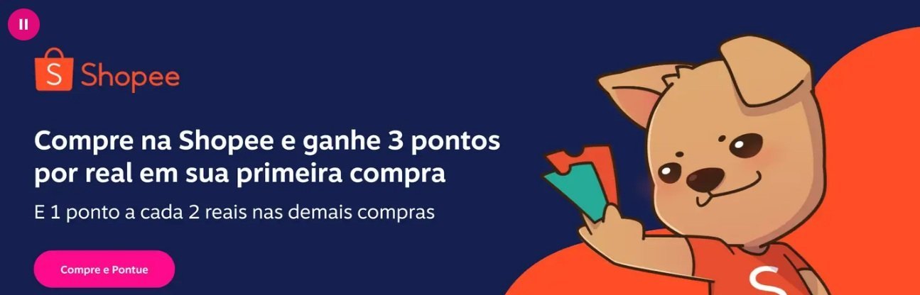 Ganhe 3 pontos por real na Shopee na 1ª compra Livelo - Imagem do artigo