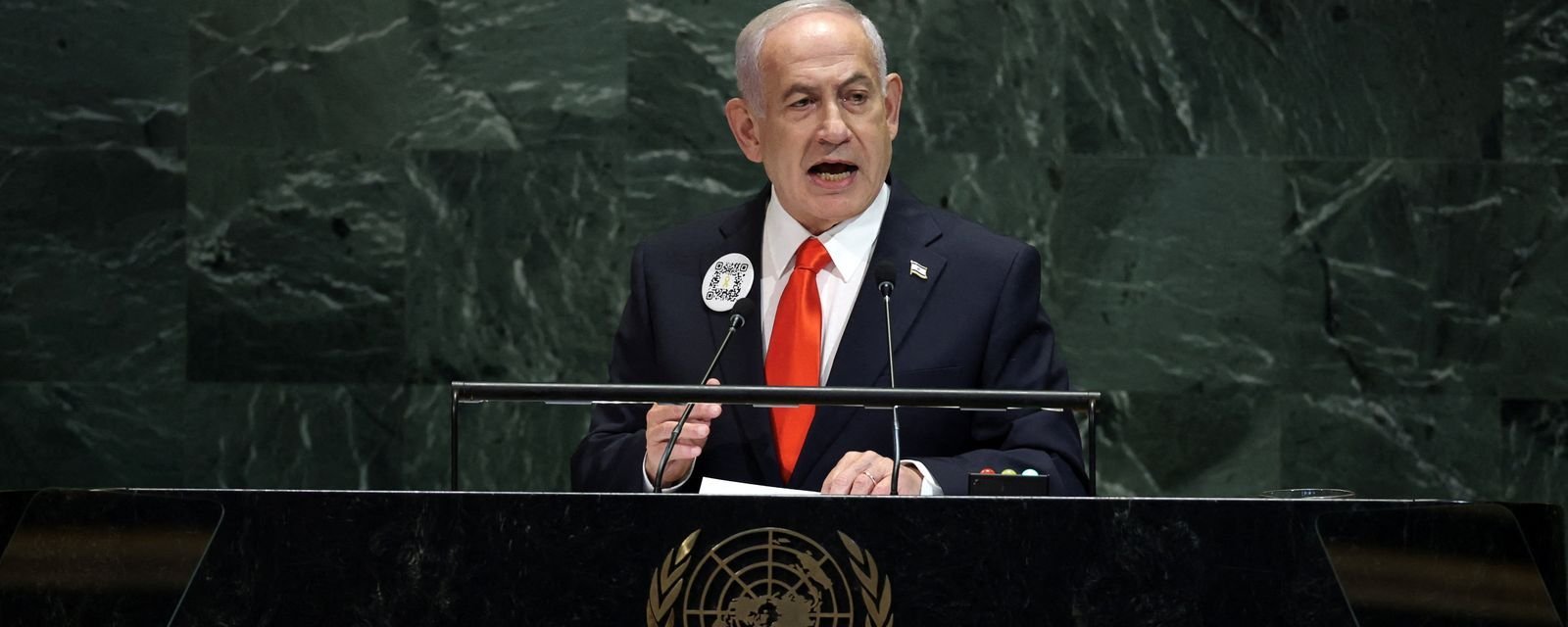 Netanyahu discursa na ONU sob vaias e plenário vazio - Imagem do artigo