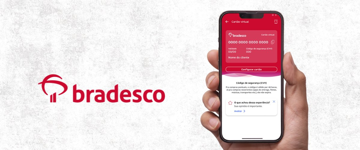 Cartão virtual do Bradesco chega às 4 principais bandeiras - Imagem do artigo