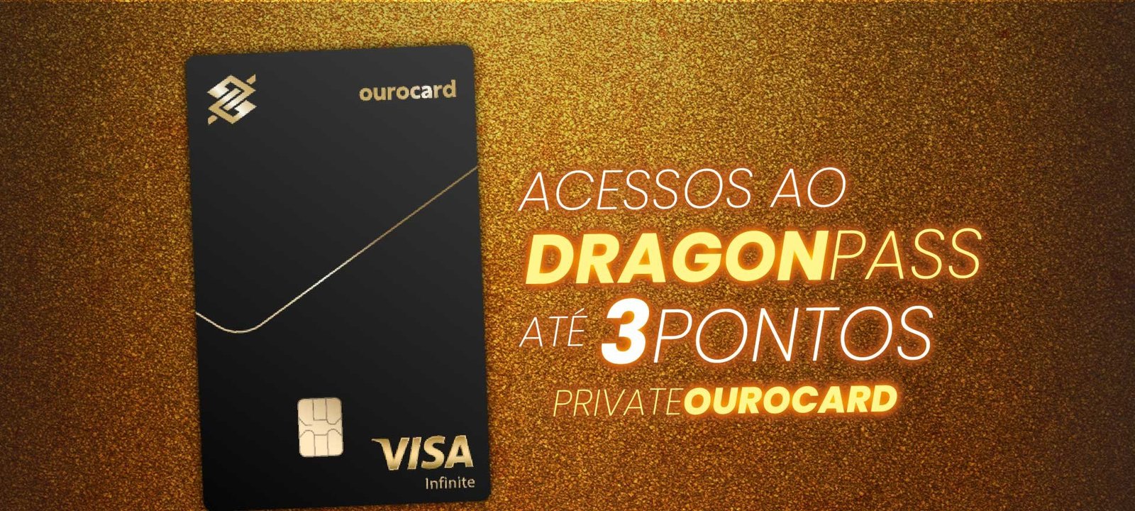 Ourocard Visa Infinite: 3 pontos por dólar e DragonPass - Imagem do artigo