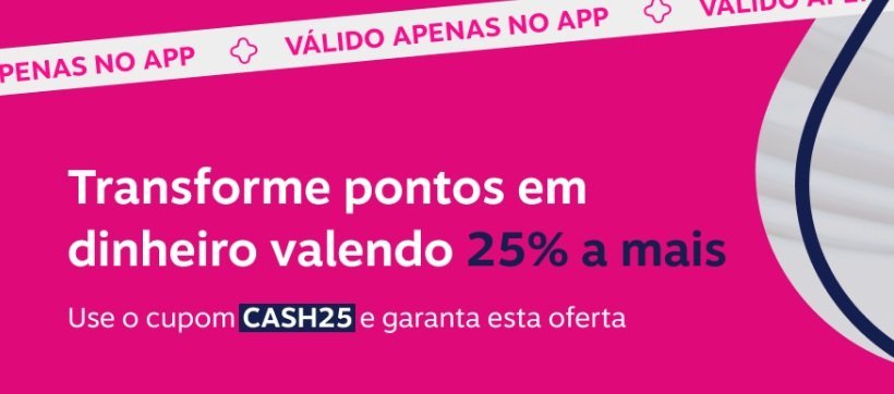Converter pontos Livelo em dinheiro rende 25% extra hoje - Imagem do artigo