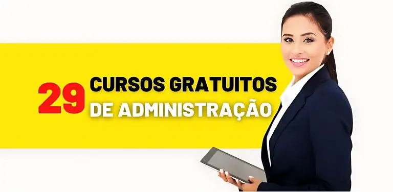 Plataforma oferece 29 cursos gratuitos de administração com certificado imediato - Imagem do artigo original