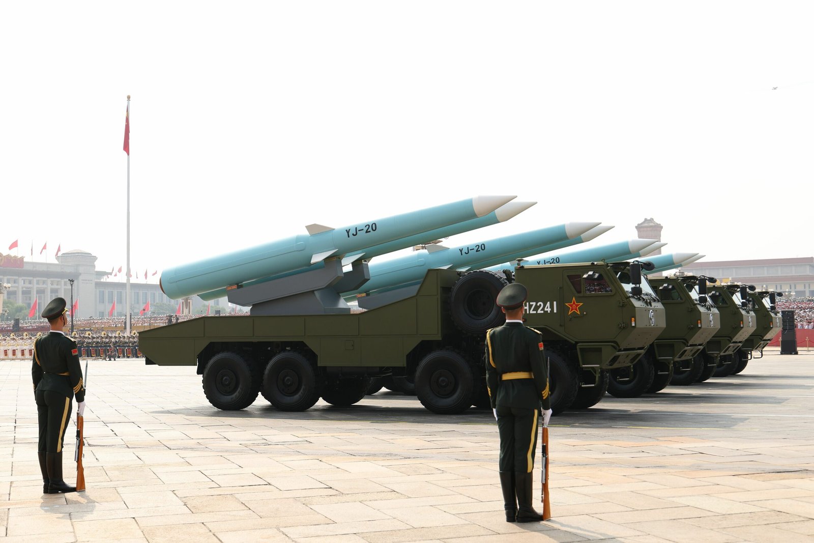 China apresenta míssil DF-61 e outras armas de ponta em desfile militar em Pequim - Imagem do artigo original