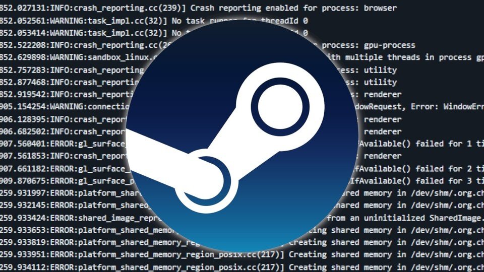 Steam cria arquivo de log de 500 GB e lota HD de usuário em uma hora - Imagem do artigo original