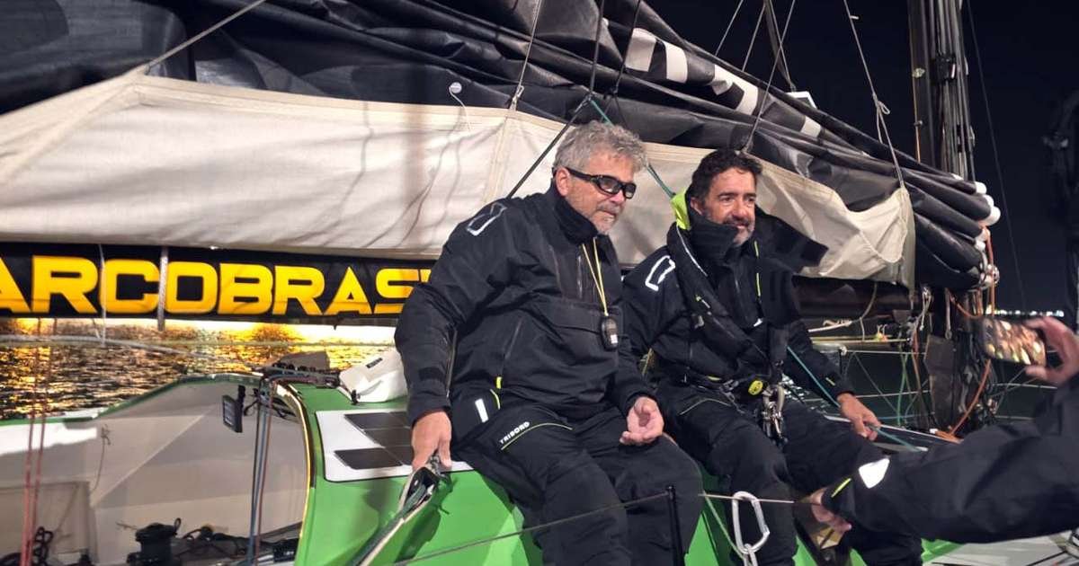 Barco Brasil larga em Cádiz e dá início à volta ao mundo da Globe 40 - Imagem do artigo original