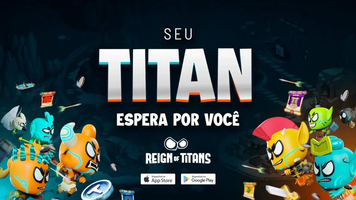 Jogo mobile Reign of Titans estreia no Brasil e confirma estande na BGS 2025 - Imagem do artigo original
