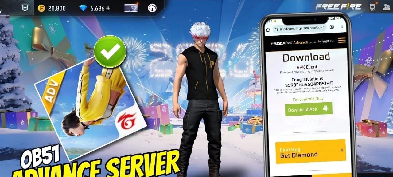 Servidor Avançado Free Fire: inscrições abertas para APK - Imagem do artigo
