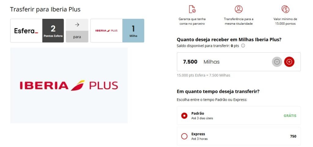 Iberia Plus libera pontos e bônus da promoção Esfera - Imagem do artigo original