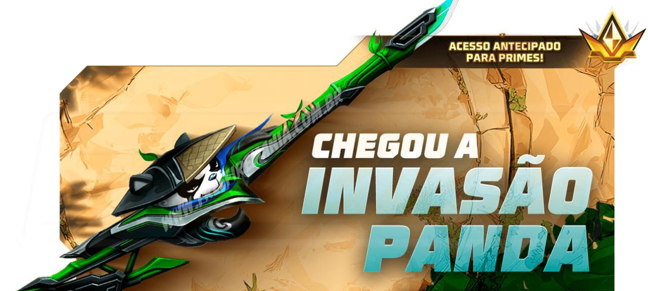 AWM Panda Guerreiro chega ao Free Fire no Torre de Tokens - Imagem do artigo