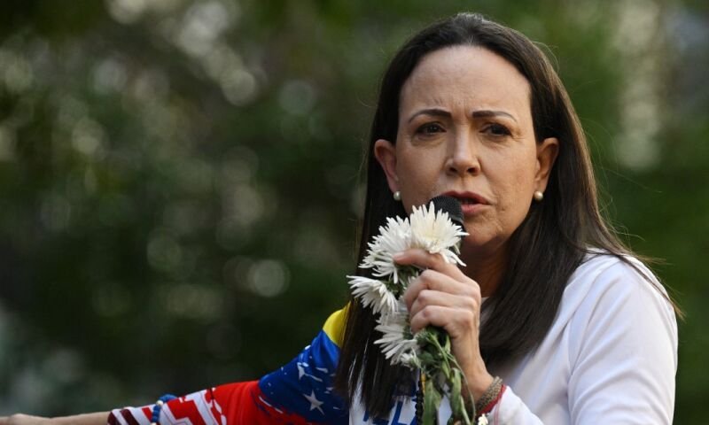Venezuela fecha embaixada na Noruega após Nobel a Machado - Imagem do artigo