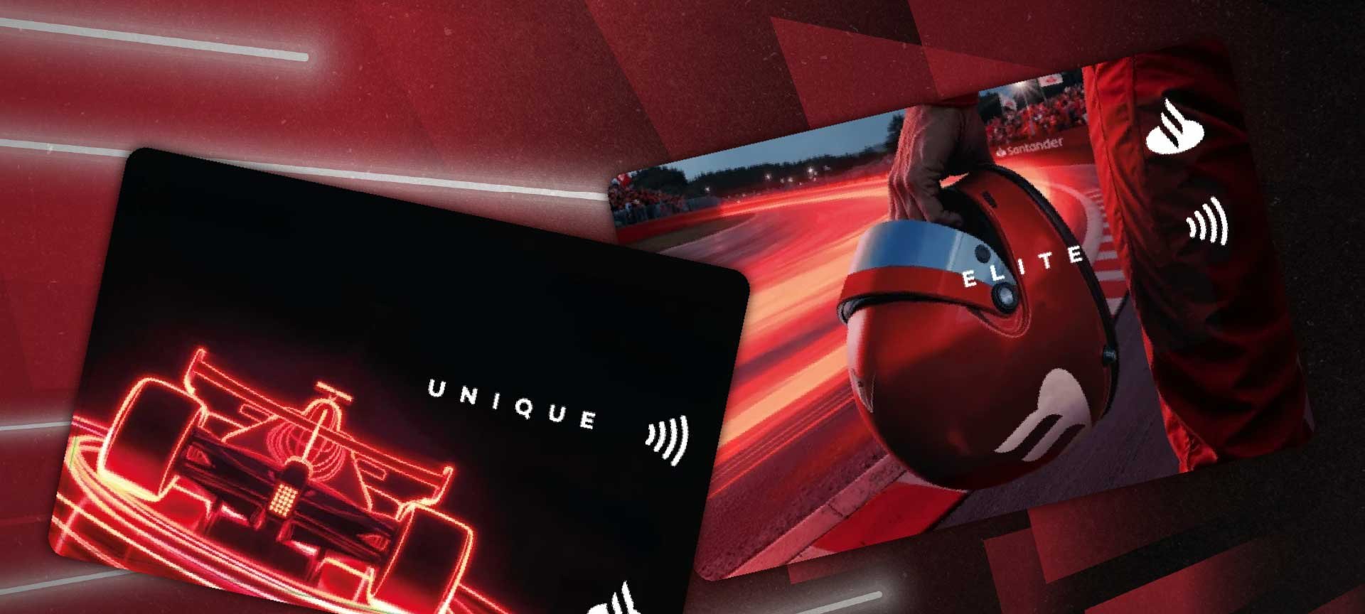 Cartões digitais Santander estreiam design automobilístico - Imagem do artigo