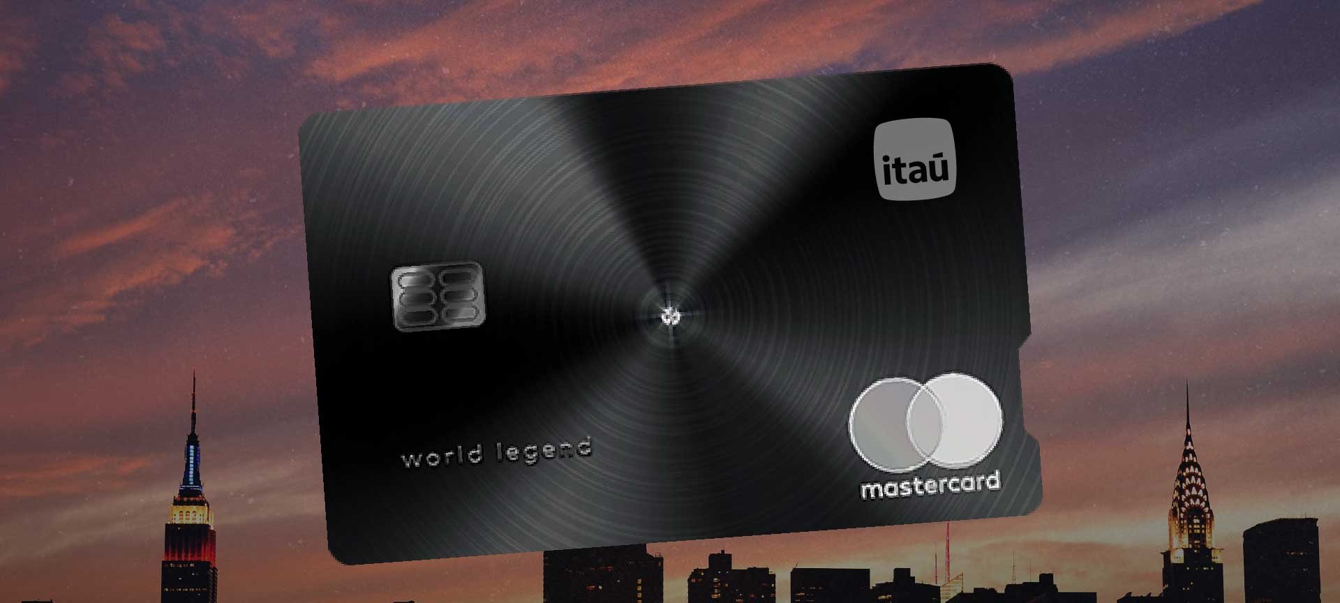 Cartão World Legend Mastercard Itaú estreia no Brasil em 2026 - Imagem do artigo