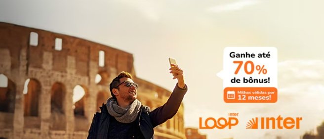 Pontos Inter Loop: transfira para Smiles com 70% de bônus - Imagem do artigo