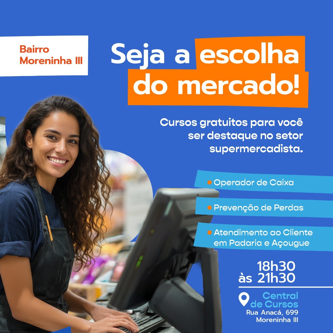 Cursos gratuitos no setor supermercadista em MS - Imagem do artigo