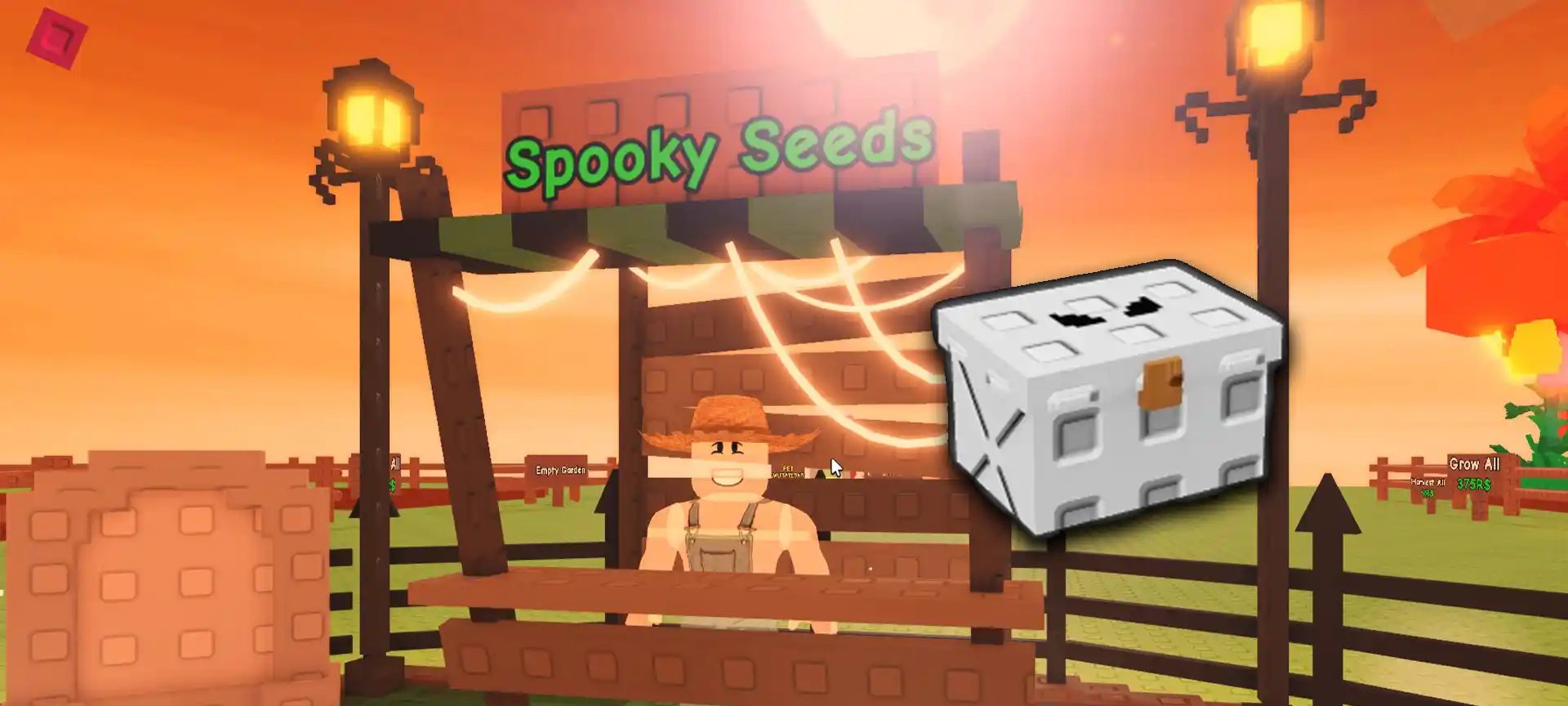 Spooky Chest Grow a Garden: itens, chances e vale a pena - Imagem do artigo