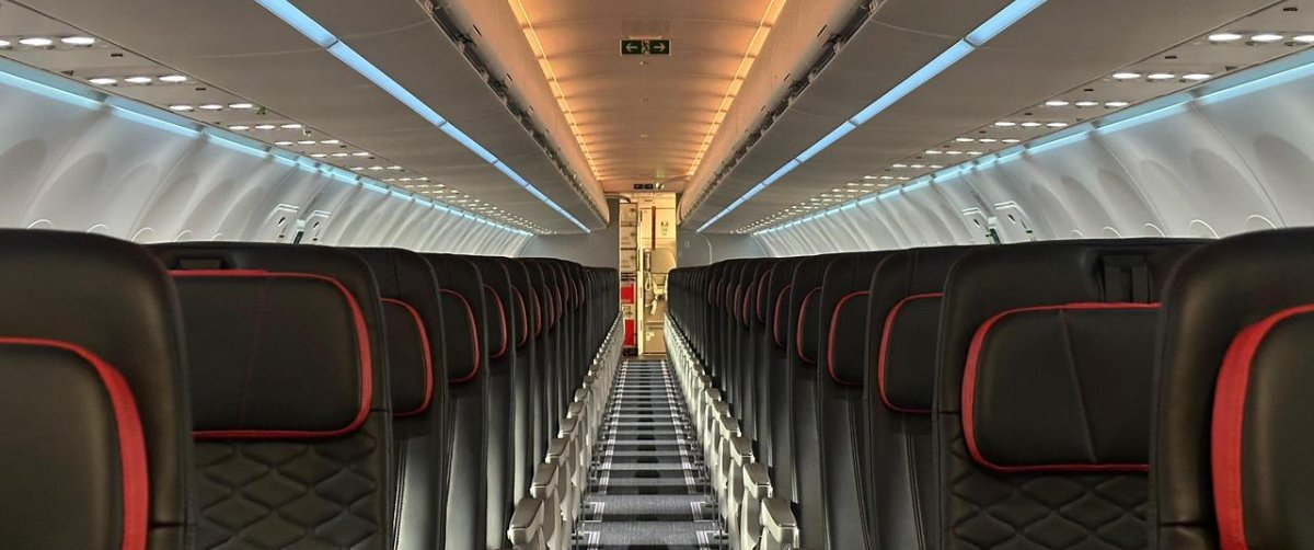 Avianca recebe Airbus A320neo com cabine Airspace maior - Imagem do artigo original