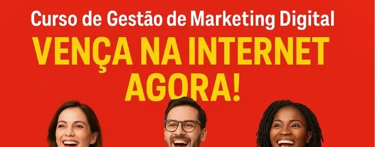 Curso gestão de marketing digital gratuito abre inscrições - Imagem do artigo