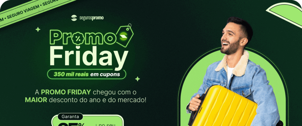Seguro viagem com desconto: Promo Friday dá até 30% - Imagem do artigo