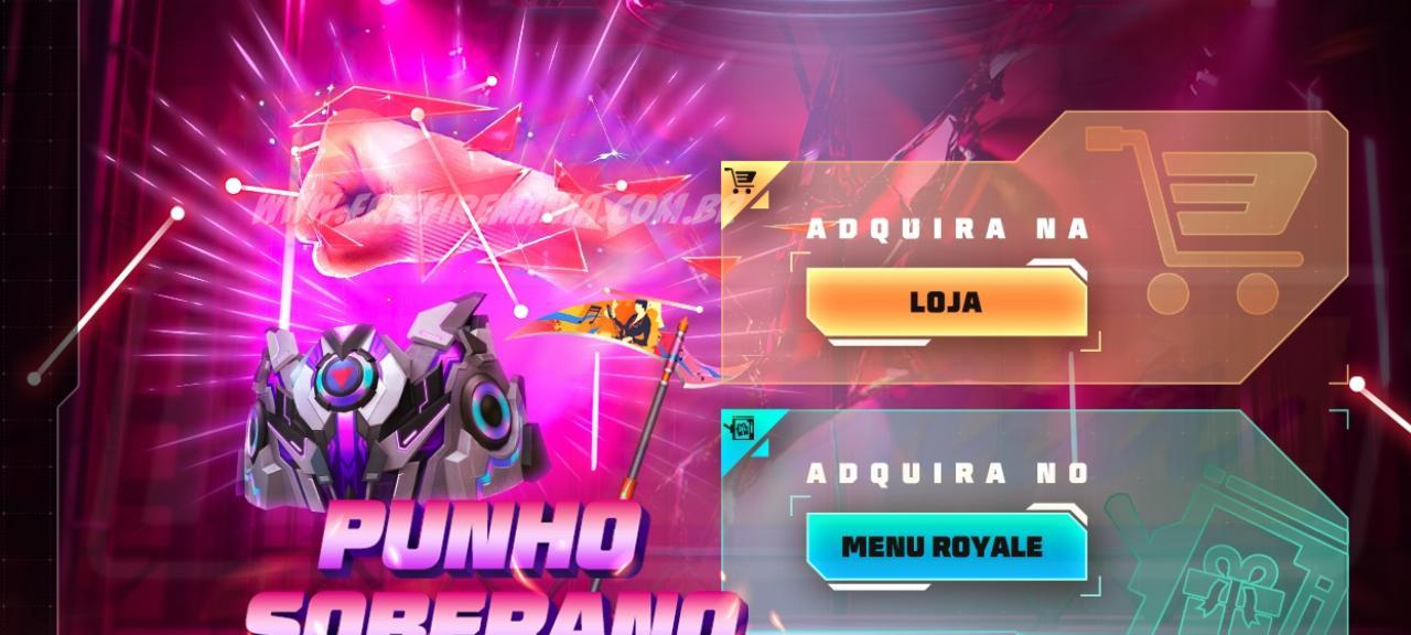 Punho Soberano Free Fire: veja como obter no Torre de Tokens - Imagem do artigo