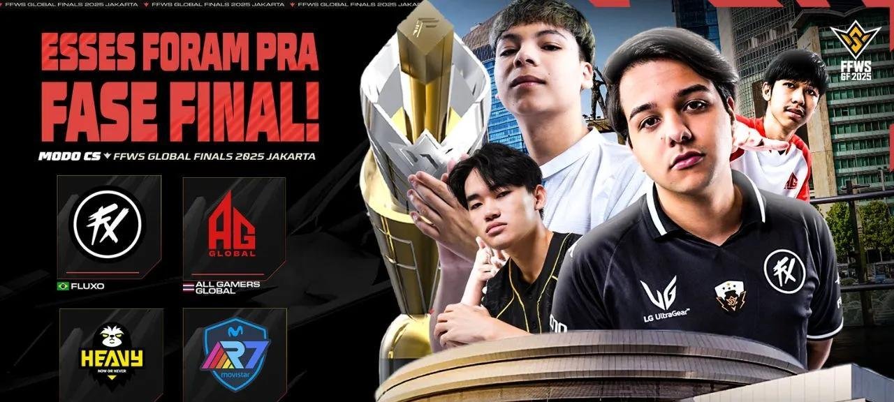 Final do Contra Squad FFWS 2025 reúne quatro potências - Imagem do artigo