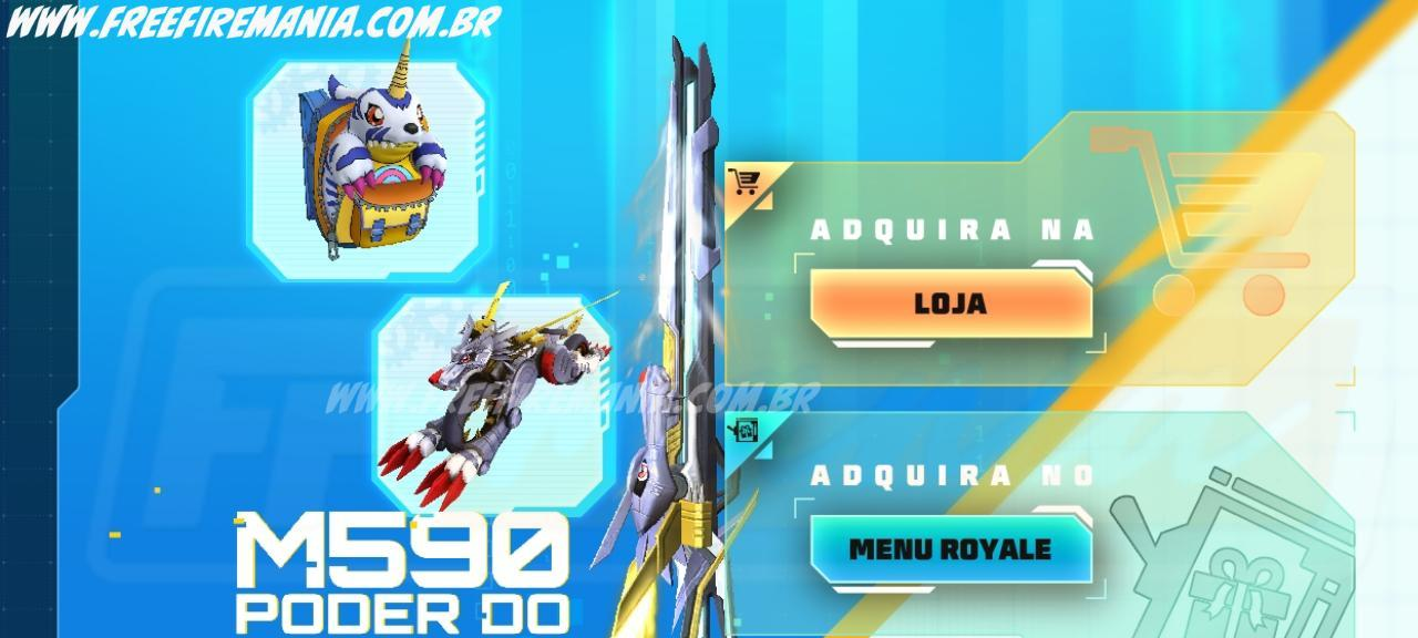 M590 Poder do MetalGarurumon chega ao Token Royale - Imagem do artigo