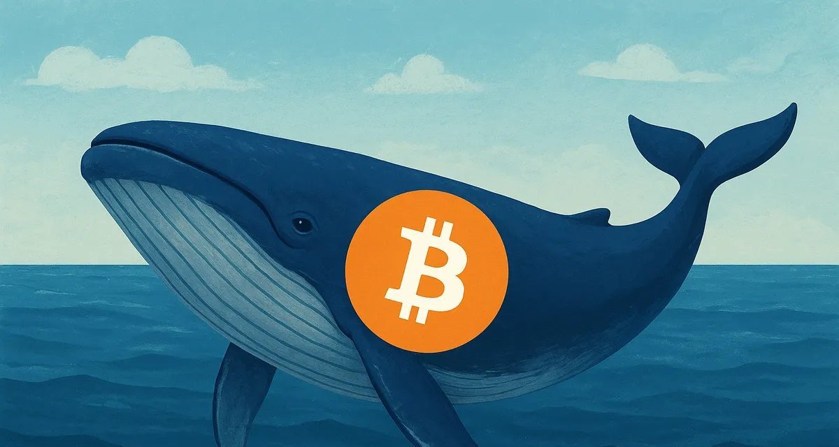 Baleia cripto liquida 11 mil BTC e fatura US$ 1,3 bi - Imagem do artigo