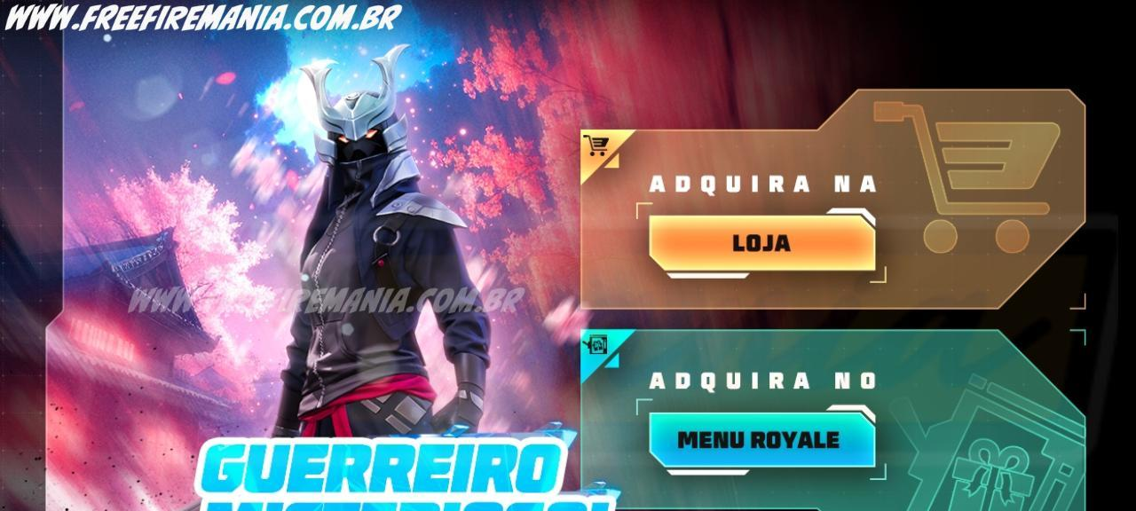 Conjunto Guerreiro Misterioso no Free Fire: como obter - Imagem do artigo