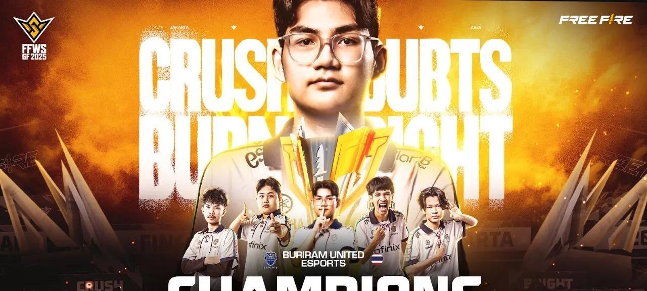 Buriram United leva título do Mundial de Free Fire 2025 - Imagem do artigo