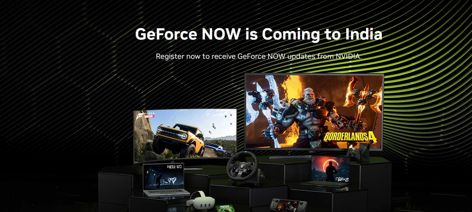 GeForce NOW Índia terá servidores ativos no início de 2026 - Imagem do artigo