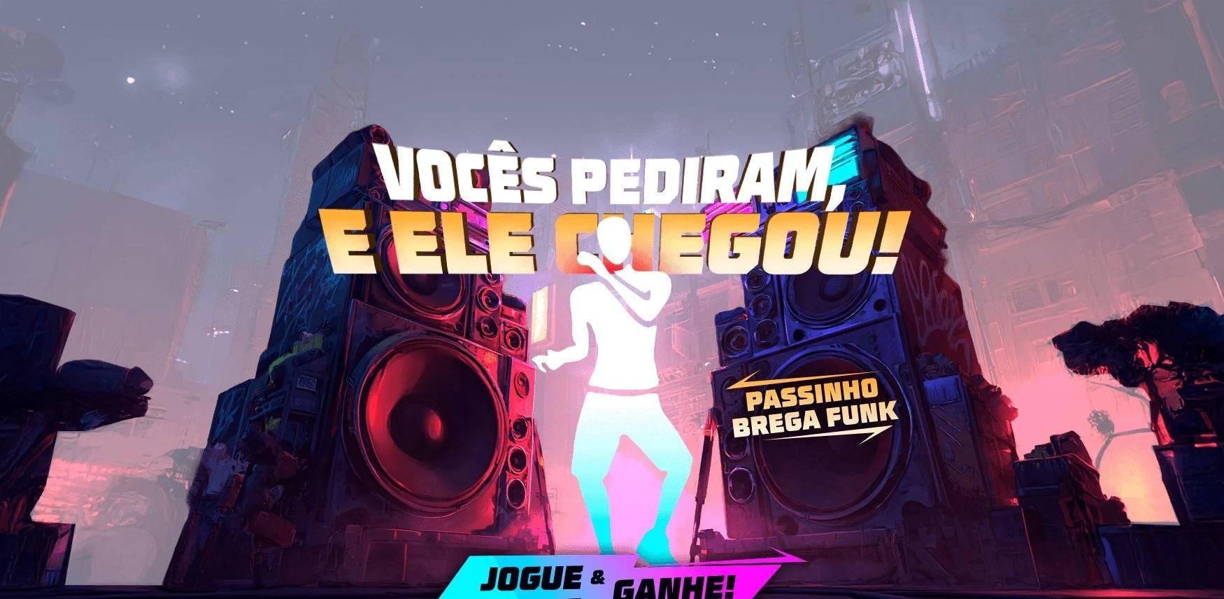 Emote Passinho Brega Funk grátis no Free Fire; saiba como - Imagem do artigo