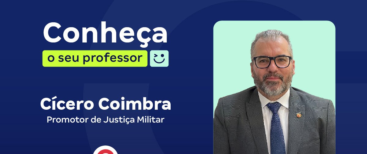 Professor Cícero Coimbra destaca trajetória no Direito Militar - Imagem do artigo