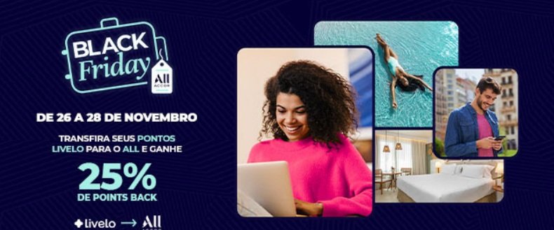 Pontos Livelo: 25% de points back na Black Friday Accor - Imagem do artigo