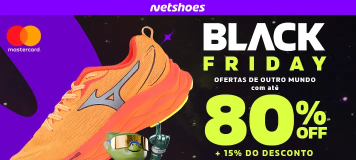 Black Friday Netshoes garante até 80% OFF mais 15% extra - Imagem do artigo