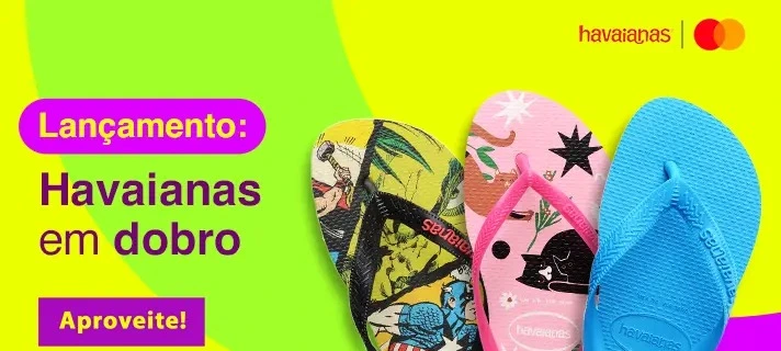 Promoção Havaianas: pague 1 leve 2 até 31/12/2026 - Imagem do artigo