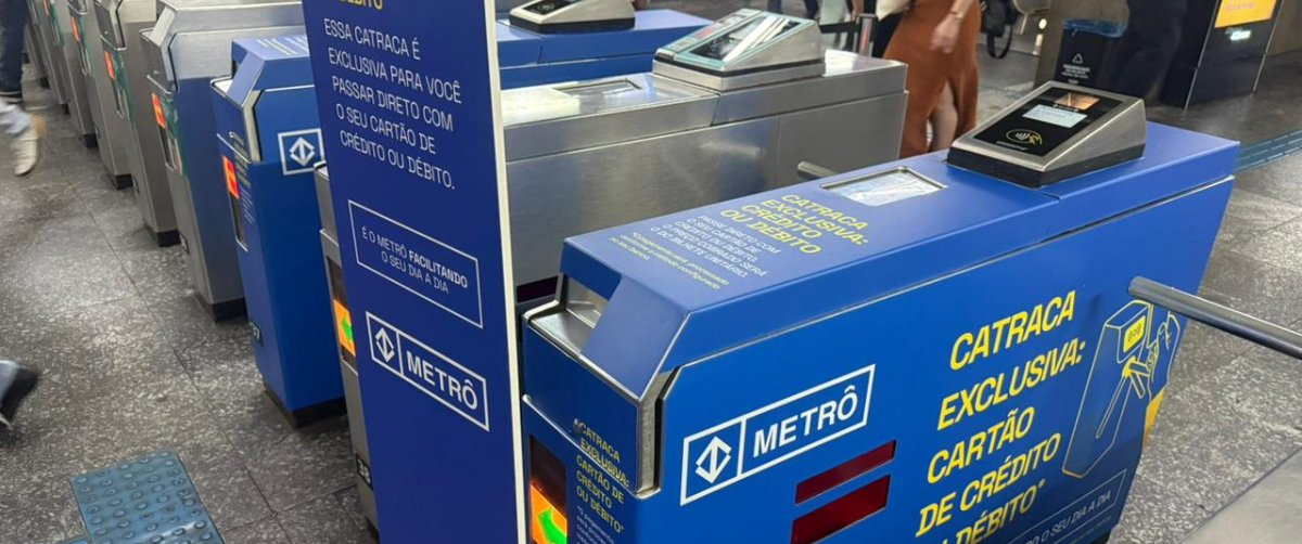 Metrô de São Paulo libera pagamento por aproximação - Imagem do artigo