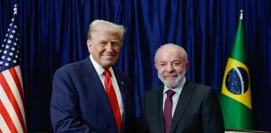 Sobretaxa norte-americana: Lula negocia com Trump retirada - Imagem do artigo original