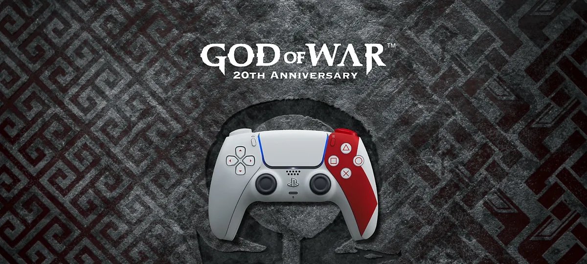 Controle DualSense God of War 20 anos chega à Amazon - Imagem do artigo