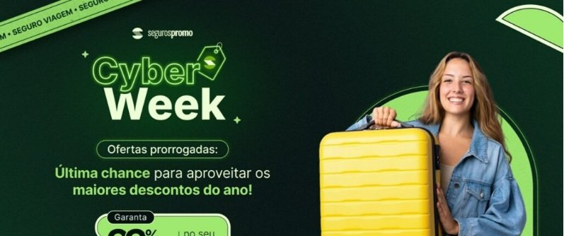 Seguro viagem com desconto: até 38% na Cyber Week - Imagem do artigo